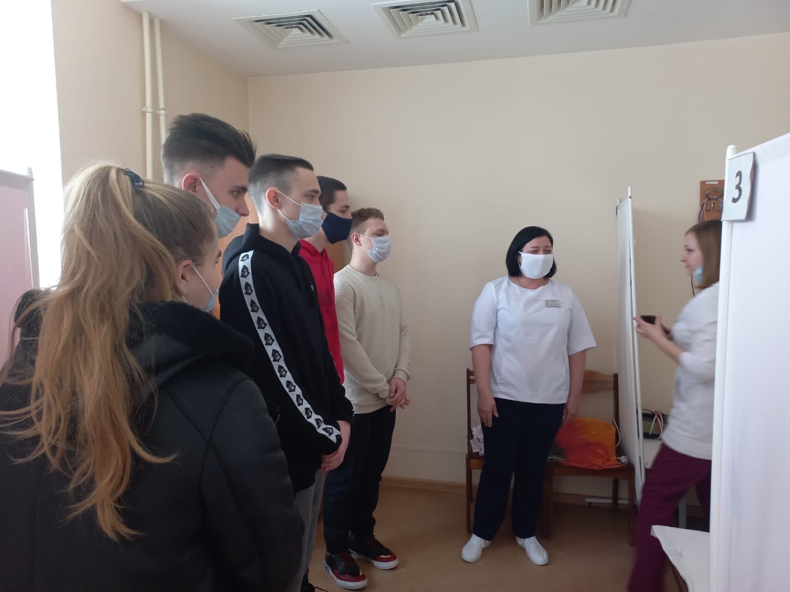 Экскурсия учащихся медицинского класса в ОГБУЗ «Волоконовская ЦРБ».